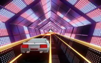 switch《霓虹飞车 Neon Drive》中文版nsp-xci下载[百度云-城通]