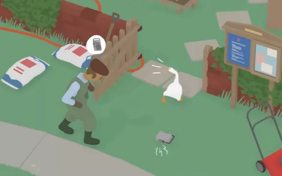 switch《鹅作剧 Untitled Goose Game》中文版NSP下载+1.1.1补丁