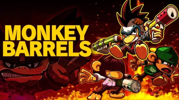 switch《猴子桶战 MONKEY BARRELS》中文版xci/nsz+1.02补丁下载_0