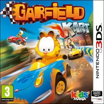 3DS《加菲猫卡丁车》英文版下载_0