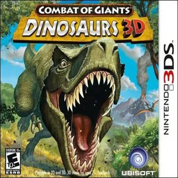 3DS《巨兽战争：恐龙 3D》英文版下载_0