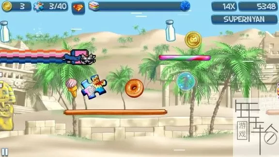 switch《彩虹猫之迷失太空 Nyan Cat：Lost in Space》英文版nsp-xci整合版下载【1.10补丁】_3