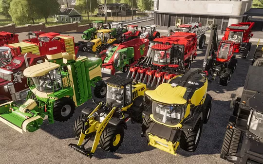 switch《模拟农场2020 Farming Simulator 20》中文版xci下整合版载【含补丁】