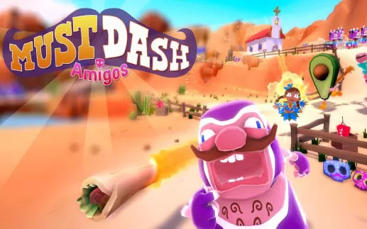 switch《必须冲啊朋友 Must Dash Amigos》英文版nsp下载