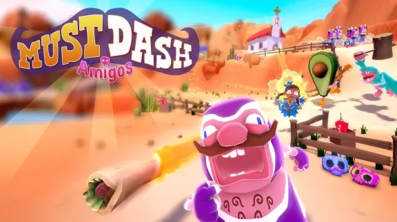 switch《必须冲啊朋友 Must Dash Amigos》英文版nsp下载_0