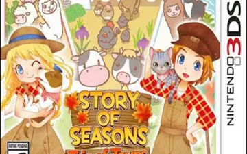 3DS《牧场物语：三个村庄的重要伙伴》英文版下载