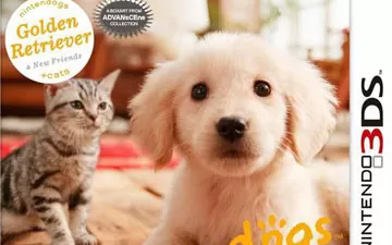 3DS《任天狗 猫 金毛寻回犬与新伙伴》英文版下载