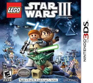 3DS《乐高星球大战3克隆人战争》汉化中文版下载_0
