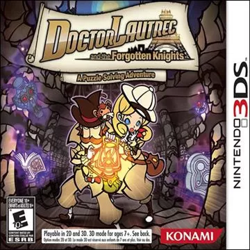 3DS《罗特列克博士和忘却的骑士团》英文版下载_0
