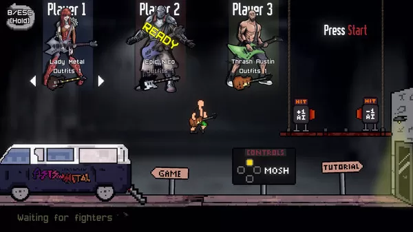 [PC]《拳雨和金属 It's Raining Fists and Metal》中文版下载_0