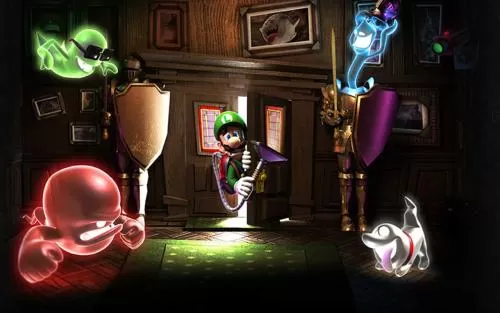 3DS《路易吉洋馆 暗黑之月》英文版下载