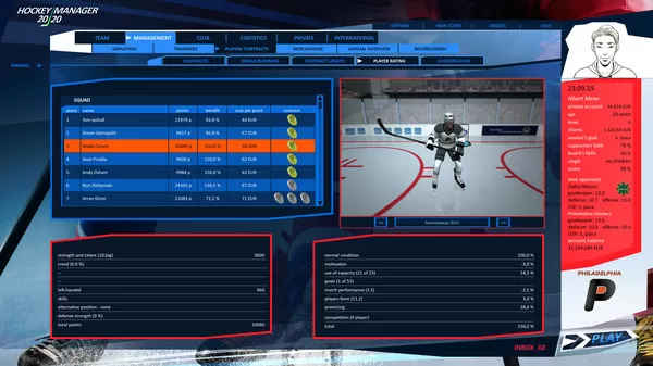 曲棍球经理2020 Hockey Manager 2020 PC英文版下载_1