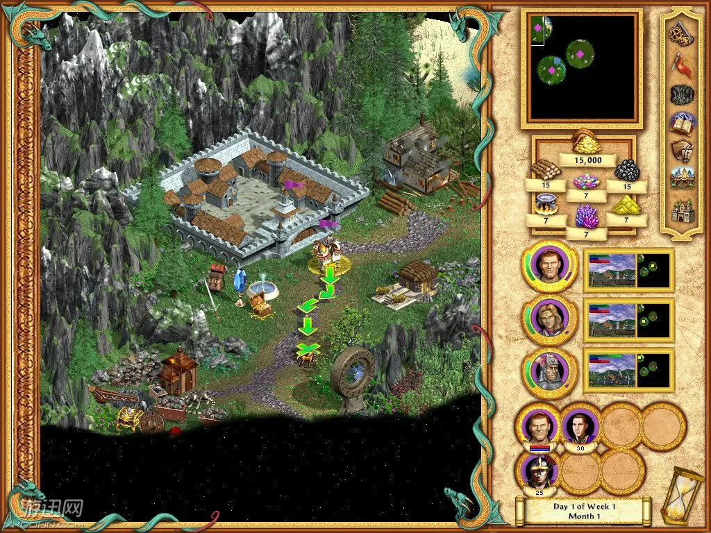 英雄无敌4 Heroes of Might and Magic IV PC中文版下载_1
