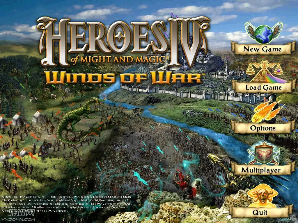 英雄无敌4 Heroes of Might and Magic IV PC中文版下载_0