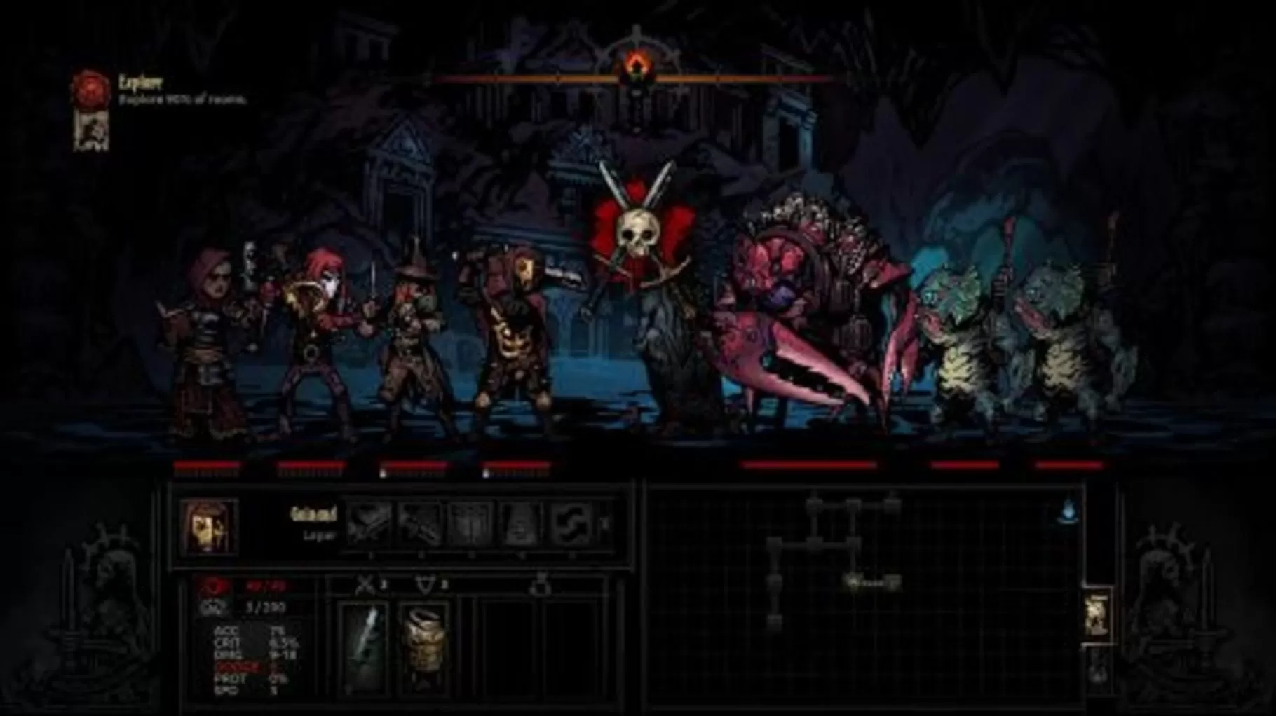 switch《暗黑地牢 Darkest Dungeon》中文版NSP/XCI整合版下载【含1.21补丁+4DLC+少女MOD】_0