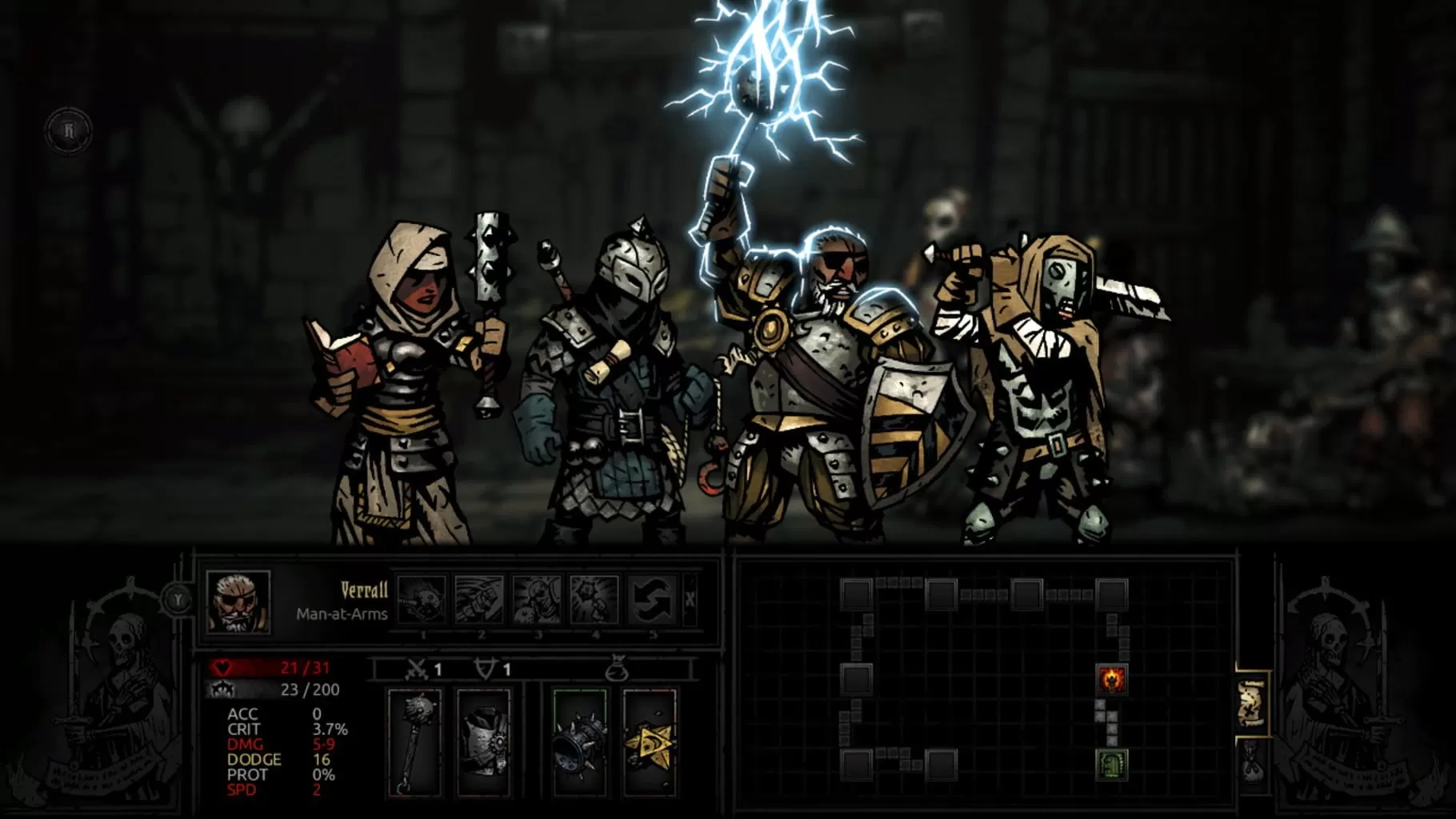 switch《暗黑地牢 Darkest Dungeon》中文版NSP/XCI整合版下载【含1.21补丁+4DLC+少女MOD】_2