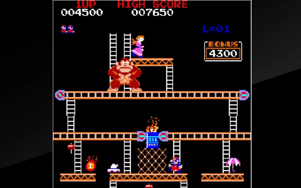 switch《街机档案 森喜刚/大金刚3 Arcade Archives Donkey Kong 3》英文版nsp下载+1.02补丁