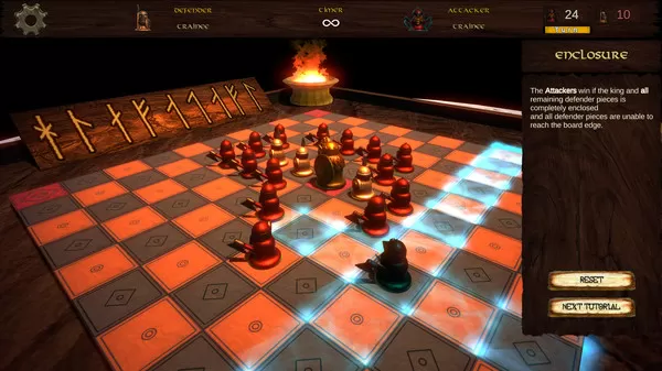 维京象棋 Viking Chess: Hnefatafl PC英文版下载（v1.01）_1