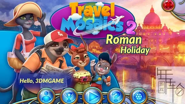 switch《旅行马赛克2罗马假日 Travel Mosaics 2 Roman Holiday》英文版nsp+xci下载_0