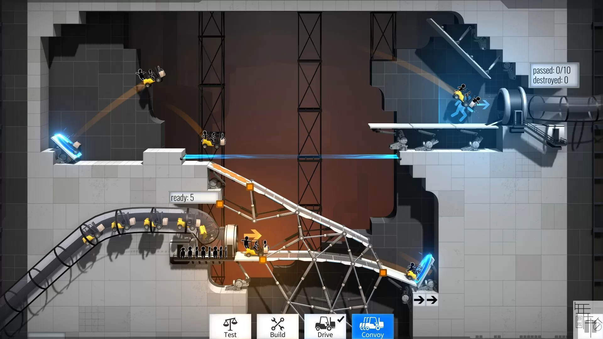 switch《桥梁建筑师：传送门 Bridge Constructor Portal》中文版NSP下载【含最新1.1.0补丁+DLC】_3