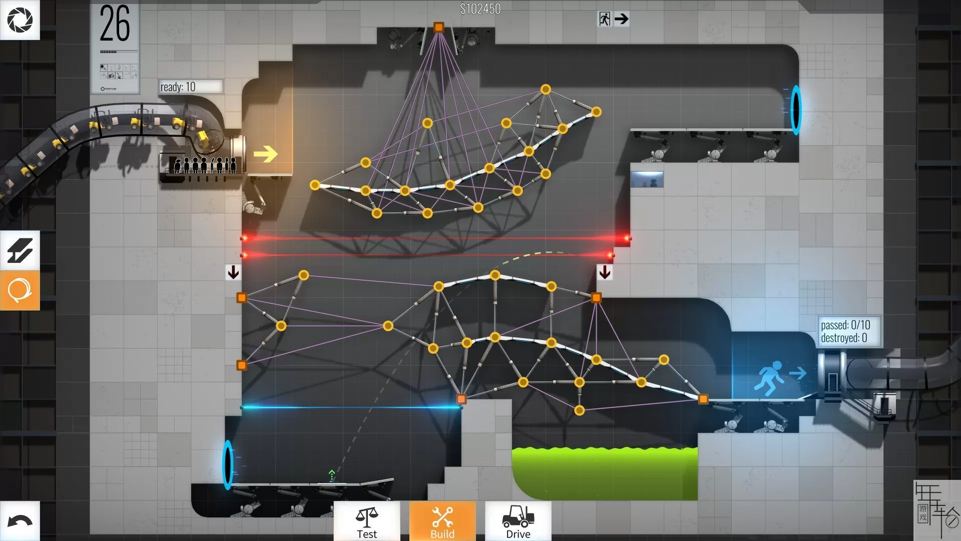 switch《桥梁建筑师：传送门 Bridge Constructor Portal》中文版NSP下载【含最新1.1.0补丁+DLC】_4