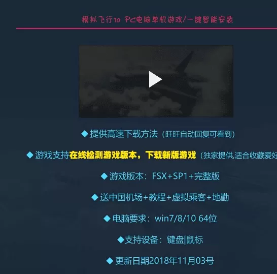 模拟飞行10 Flight Simulator X PC中文版下载_2