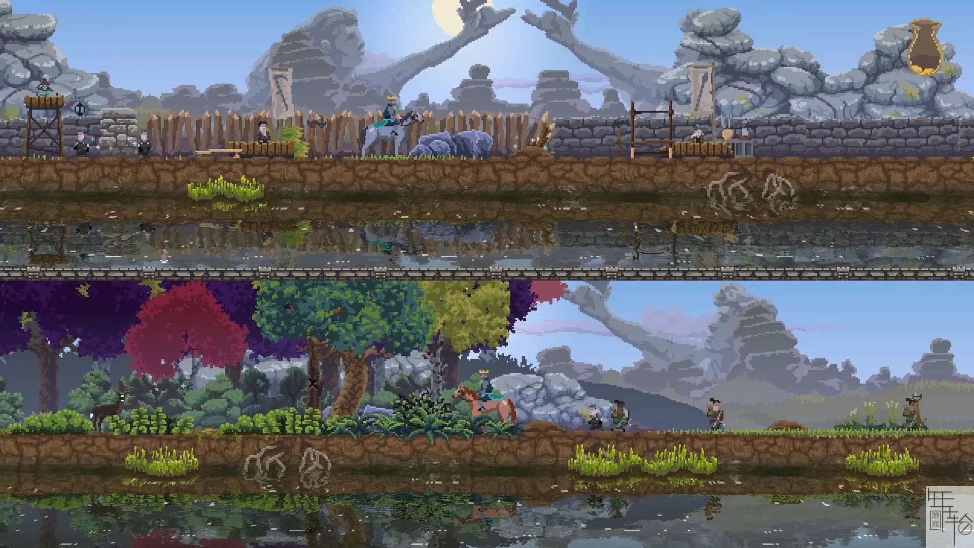 switch《王国：双冠 Kingdom: Two Crowns》中文版nsz下载【1.22补丁+1DLC】_4