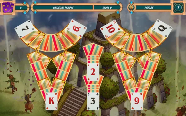 甜美接龙:女巫 Sweet Solitaire: School Witch PC英文版下载