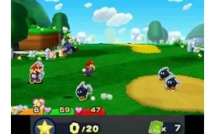 3DS《马里奥与路易RPG纸片马里奥MIX》欧版英文CIA下载