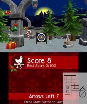 3DS《平安夜射箭》欧版英文CIA下载_0