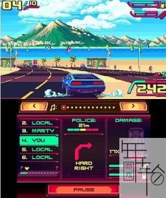 3DS《竞速80年代》欧版英文CIA下载_0