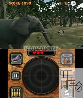 3DS《露天打猎非洲3D》美版英文CIA下载_0