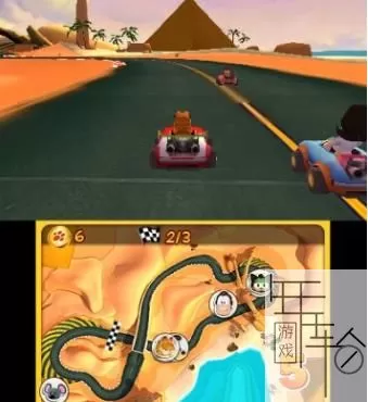 3DS《加菲猫卡丁车》欧版英文CIA下载_0