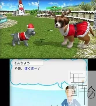 3DS《与可爱的小狗一起玩:街篇》日版日文CIA下载_0
