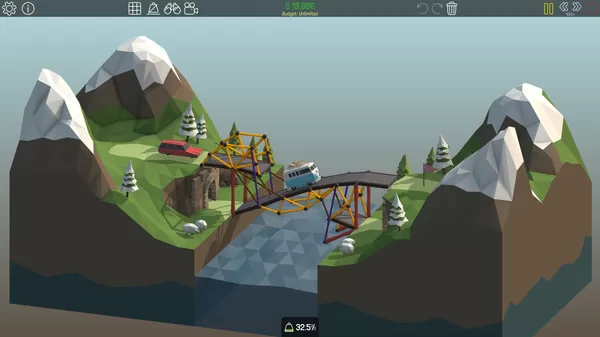 PC《桥梁建筑师 Poly Bridge》中文版下载v1.1.0版_1