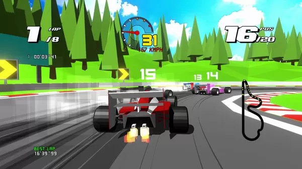 方程式复古赛车 Formula Retro Racing PC英文版下载_1