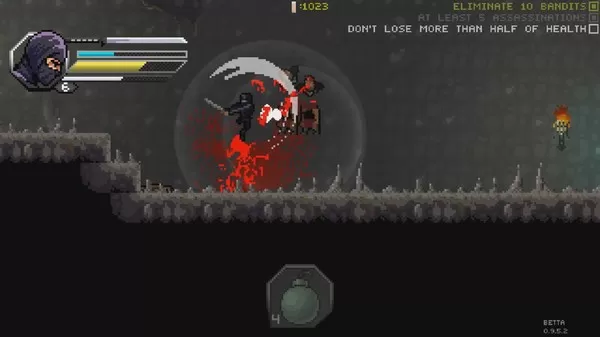 像素忍者:九魔狩 Pixel Shinobi Nine demons of Mamoru PC英文版下载（v1.1.0.0）_0