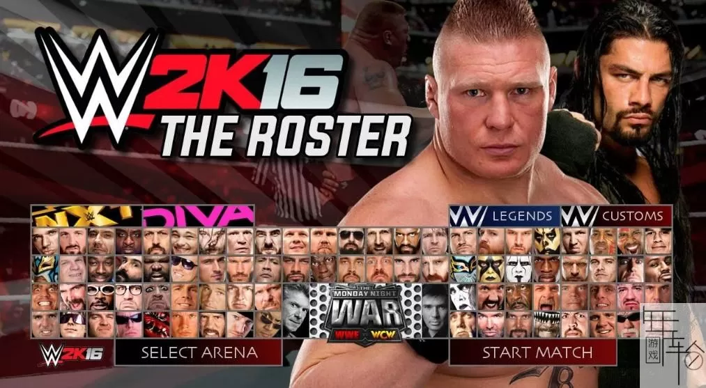 [XBOX 360]《WWE美国职业摔角联盟2K16(WWE 2K16)》英文版 下载_0