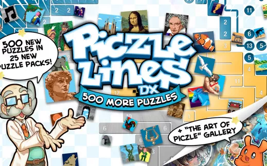 switch《Piczle Lines DX 新拼图500》中文版nsp下载