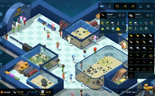 巨型水族馆 Megaquarium PC中文版下载（集成淡水狂潮DLC）