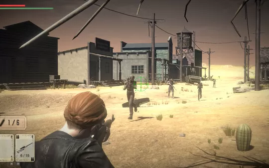 荒原上的枪手VS火星上的僵尸 Gunslingers Wasteland vs Zombies Mars PC英文版下载