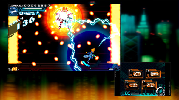 苍穹雷霆:Gunvolt Azure Striker Gunvolt PC英文版下载_1