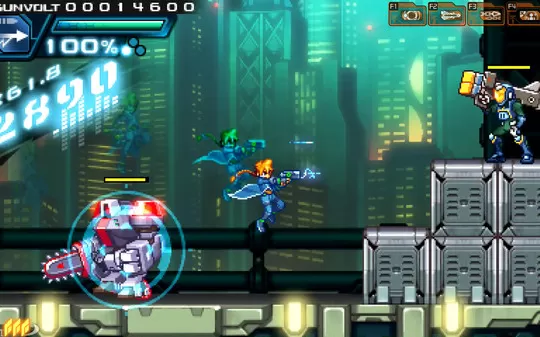苍穹雷霆:Gunvolt Azure Striker Gunvolt PC英文版下载