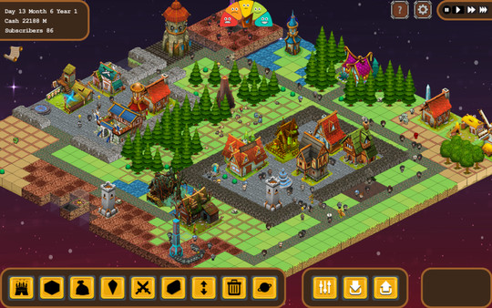 幻想世界大亨 Fantasy World Online Tycoon PC英文版下载（v1.2）_1