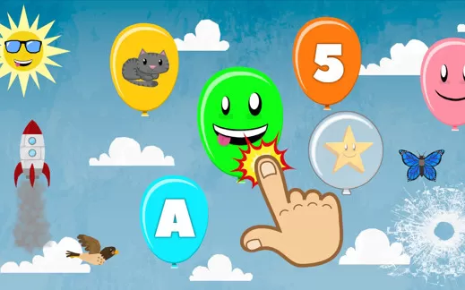 switch《Balloon Pop for Toddlers & Kids – Learn Numbers, Letters, Colors & Animals》英文版nsp/xci/nsz下载