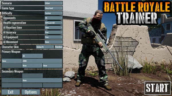 吃鸡模拟器 Battle Royale Trainer PC中文版下载_0