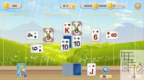 switch《 Solitaire TriPeaks Flowers》英文版nsp/xci下载_4