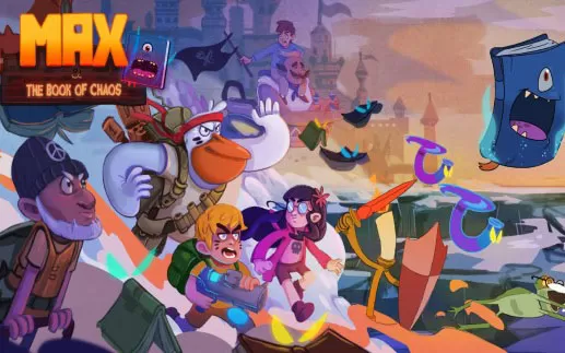 switch《麦克斯与混沌之书 Max and the book of chaos》英文版nsp/xci下载