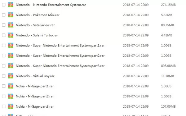 [40gb]古董游戏主机+掌机游戏rom合集+模拟器下载