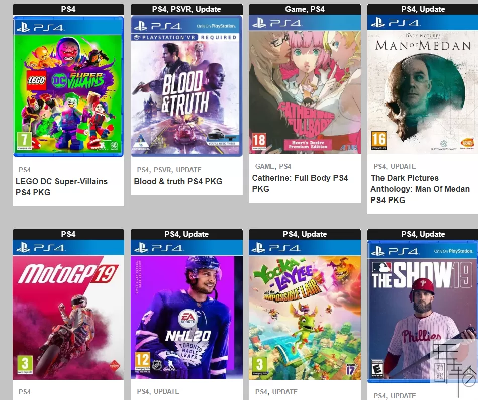 【顶】老外的PS4最新游戏下载网站+4个免费网站_0